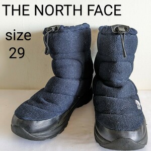THE NORTH FACE　ザノースフェイス　ヌプシ　スノーブーツ　ネイビー 日本サイズ29　大きめ　人気ブランド　定番ブーツ　　