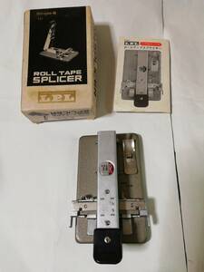 LPL エルピーエル ロール テープ スプライサー ROLL TAPE SPLICER 8ミリ 8mm シングル8・スーパー8 テープあり 昭和レトロ アンティーク