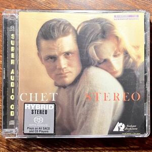 【ANALOGUE PRODUCTIONS・SACD】CHET BAKER / CHET チェット・ベイカー BILL EVANS ビル・エヴァンス ケニー・バレル CAPJ 1135 SA