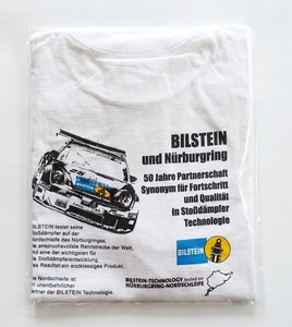 ☆新品未開封☆BILSTEIN ビルシュタイン Ｔシャツ ホワイト Lサイズ 非売品 希少 レア