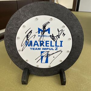 SUPER GT MARELLI IMPUL Z 1号車 GT500 2023 ブレーキローター 星野一義 平峰一貴 BB 星野一樹直筆サイン入 ニスモ NISMO 日産ニスモフェス