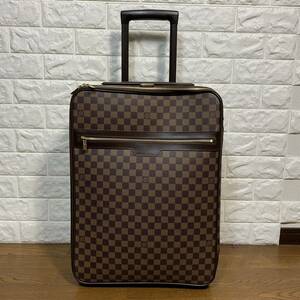 Louis Vuitton LV ルイヴィトン N23294 ダミエエベヌ ペガス50 スーツケース キャリーケース トランクケース トラベルバッグ 旅行鞄 2輪