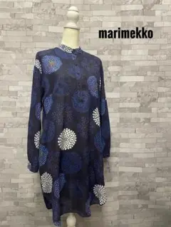 marimekko マリメッコ チュニック プルオーバー シャツ 36.