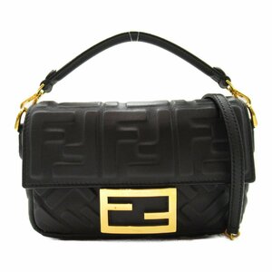 フェンディ 2wayショルダー　バッグ ブランドオフ FENDI レザー 2wayショルダーバッグ レザー 中古 レディース