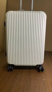 スーツケース Mサイズ 色: ホワイト sc101-24-wh WLJ