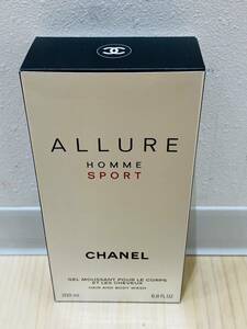 【OAK-3170YH】1円スタート CHANEL シャネル ALLURE アリュール オム スポーツ ヘア＆ボディ ウォッシュ シャンプー 現状品 中古 