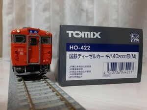 TOMIX　トミックス　HO 16番　キハ40 M車(モーター付き)　HO-422