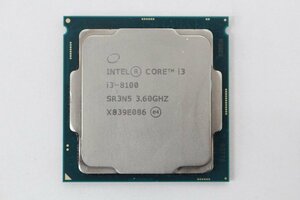 Intel CPU 第8世代 Core i3 8100 3.60GHz LGA1151☆