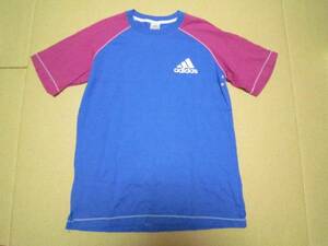 N94★adidas（アディダス）★2トーン半袖Tシャツ/sizeO