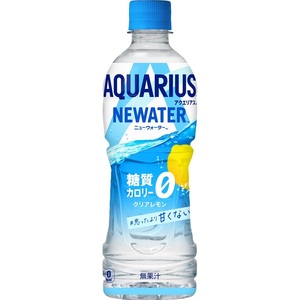 アクエリアス NEWATER　500ml PET(24本×1ケース) スポーツドリンク 熱中症対策【送料無料】