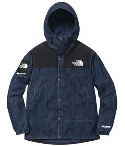 未使用 L Supreme THE NORTH FACE Denim Dot Shot Jacket ノースフェイス デニム ドットショット ジャケット 2015SS マウンテンパーカー