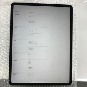 Apple iPad Pro12.9インチ第3世代　 Wi-Fi 256GB スペースグレー　DLXXQ4Q