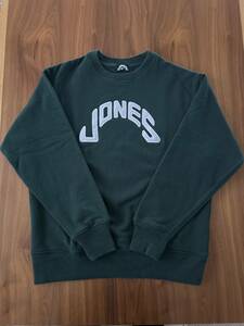 JONES×BEAMS GOLF★別注フロント刺繍スウェットMOSSGREEN/M