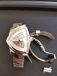 「100円スタート」ハミルトン腕時計　ハミルトン クオーツ クォーツ 稼働品　紳士腕時計　メンズ腕時計　時計　ブランド腕時計