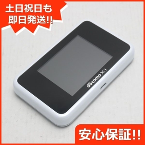 新品同様 HW-02G Wi-Fi STATION(クロッシィ) ホワイト 中古本体 即日発送 data DoCoMo 本体 あすつく 土日祝発送OK