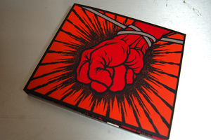 Metallica メタリカ St.Anger セイント・アンガー 帯・解説・歌詞・対訳・DVD・ステッカー付 SICP 373~4 アントン=コービン Pushead USED