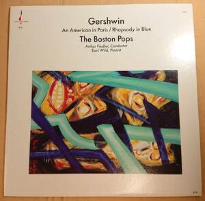 米LP高音質盤 ガーシュウィン/フィードラー指揮/ボストン・ポップス/Gershwin /The Boston Pops/Fiedler/Chesky Records RC8/パリの