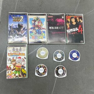 （PSP）ゲームソフト10個セット ピポサル戦記 喧嘩番長4 ロックマンDASH モンハン 2nd、3rd 戦国バサラ 三國無双 蒼き侍の挑戦 無双OROCHI