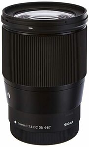 16mm F1.4 DC DN キヤノンEF-M用(中古品)