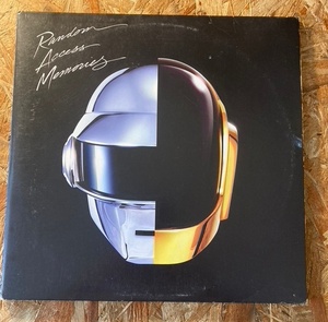 Daft Punk / Random Access Memories 2LP EU盤 歌詞カード、ダウンロード番号付き