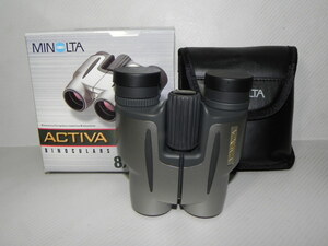 MINOLTA ACTIVA 8×25 6°FM　双眼鏡(未使用品)