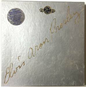 未開封 限定盤 ナンバリング エルビスプレスリー 激レア レコード LP8枚組 Elvis Aron Presley 1955-1980 25 Anniversary Limited Numbered