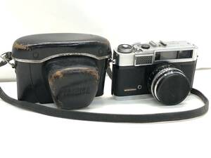 § B27700 YASHICA ヤシカ フィルム用 レンジファインダー minister / minisiter II YASHINON 4.5cm F2.8 ジャンク品