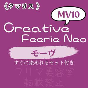 MV10 ファッションカラー　セット　ロング　ヘアカラー　モーヴ　バイオレット