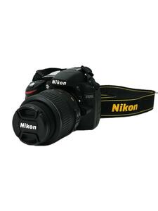 Nikon◆デジタル一眼カメラ D3200 18-55 VR レンズキット/ブラック/3063692/ニコン//