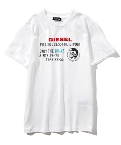 「DIESEL KIDS」 「KIDS」半袖Tシャツ 12YEAR ホワイト キッズ