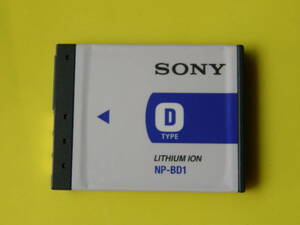 ◆　SONY NP-BD1 純正充電池 新品同然　中古.美品 ◆,,