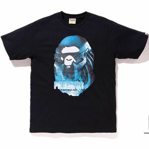 PREDATOR APE HEAD TEE Mサイズ A BATHING APE BAPE Tシャツ BLACK