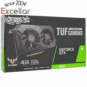 ASUSグラボ TUF-GTX1650-4GD6-P-GAMING PCIExp 4GB [管理:1000028187]