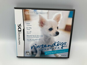 ニンテンドッグス チワワ フレンズ nintendogs Nintendo DS ソフト カセット 477202000031‐③