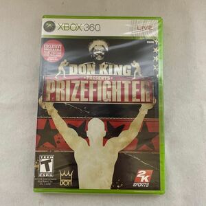 未開封 海外盤 xbox360 don king prizefighter 新品　