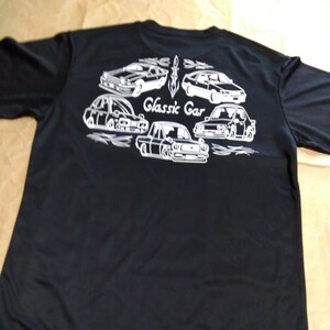 サニートラック　86 スカイライン　セリカ　　Tシャツ Mサイズ 黒