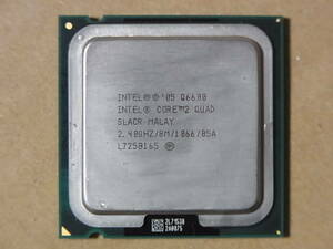 ★Intel Core2 Quad Q6600 SLACR 2.40GHz/8M/1066/05A Kentsfield LGA775 4コア (Ci0558)
