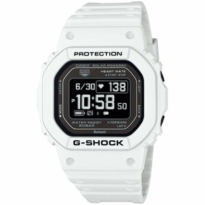 【G-SHOCK G-SQUAD 心拍計測 血中酸素レベル計測 ソーラー Bluetooth 反転液晶 ホワイト メンズ 腕時計】 DW-H5600-7JR 新品