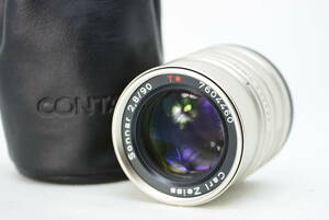 ★並品★CONTAX コンタックス CarlZeiss Sonnar 90mm F2.8 #2618