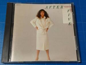 [廃盤希少レアCD] 令多映子 AFTER FIVE 盤面美品/再生確認済/30CH-114/REI TAEKO/織田哲郎・新田一郎/シティポップ/