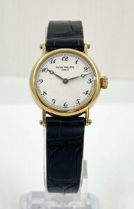 美品　Patek Philippe/パテックフィリップ Calatrava 4860 18Kイェローゴールド　レディース腕時計 #HK10307