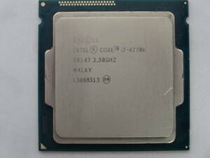 ★Intel / CPU Core i7-4770K 3.50GHz 起動確認済★