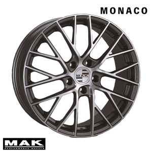 送料無料 マック MONACO 10.5J-20 +47 5H-130 (20インチ) 5H130 10.5J+47【4本セット 新品】