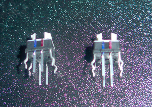 [2個セット]ncase m1 保守・交換パーツ　電源スイッチ　LED色；青－赤