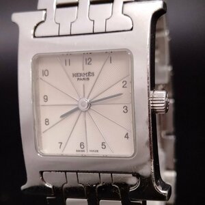 エルメス Hermes 腕時計 動作品 HH1.210(Hウォッチ) レディース 1317577