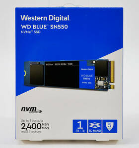 未開封保管品 Western Digital 内蔵SSD 1TB WD Blue SN550 NVMe WDS100T2B0C-EC