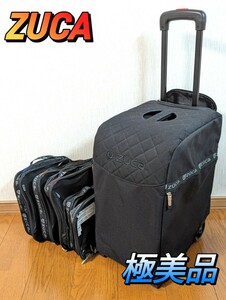 ZUCa ズーカトラベルキャリーバッグ スーツケース 機内持ち込み ブラック