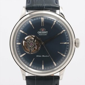 ■ 1円 ～ 中古 美品 参定3.6万■ オリエント ORIENT ■ クラシック RN-AG0008L ■ バンビーノ ブルー 青 オープンハート レトロ メンズ