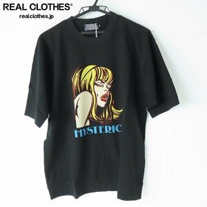 ☆【未使用】HYSTERIC GLAMOUR/ヒステリックグラマー ガールプリント 半袖 Tシャツ 02231CT19/M /LPL