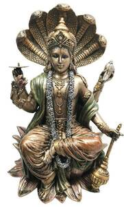 維持神 ヴィシュヌ　ヒンドゥー教彫刻置物神話インド宗教仏像ヒンズー教仏教仏像エスニックアジアン雑貨